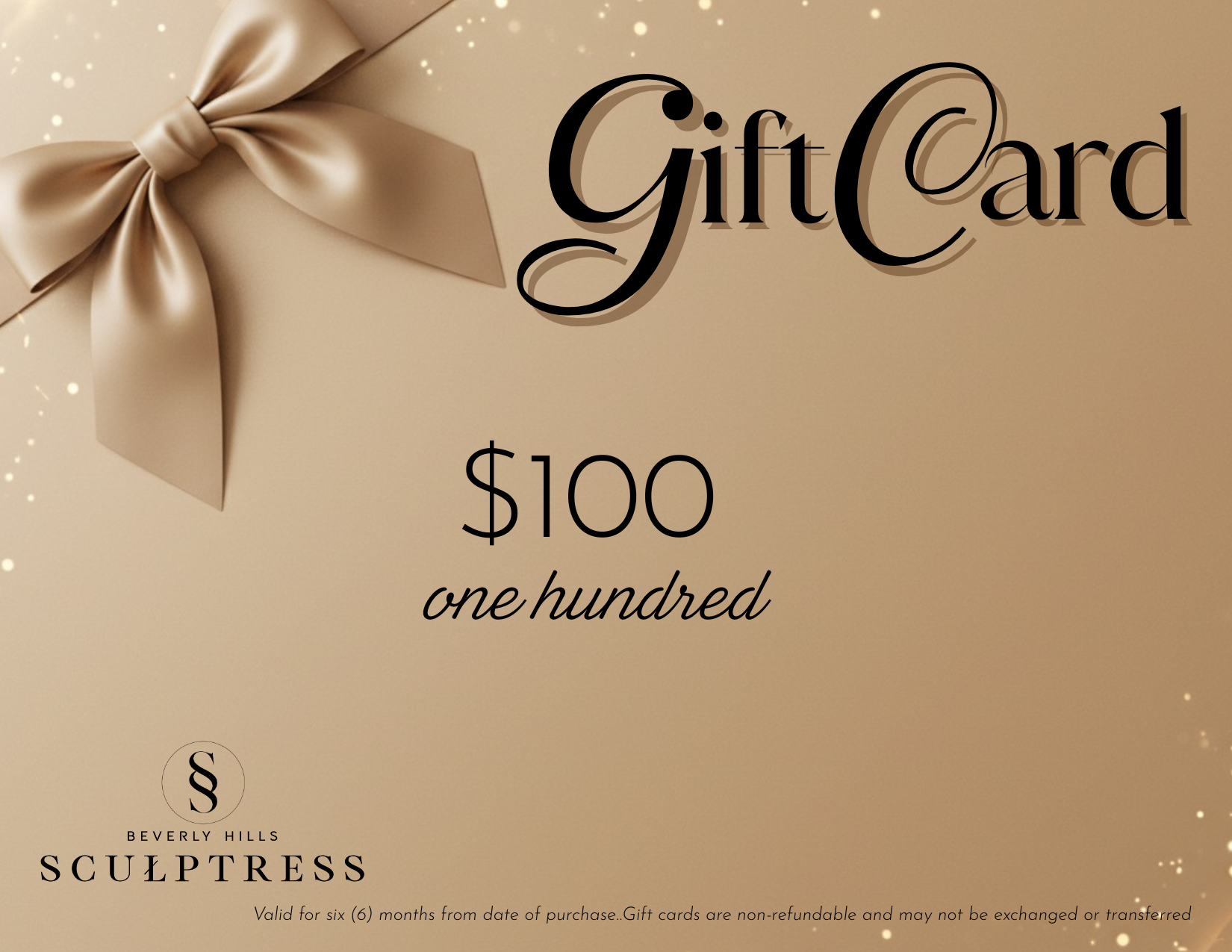 Beverly Hills Sculptress Gift Card