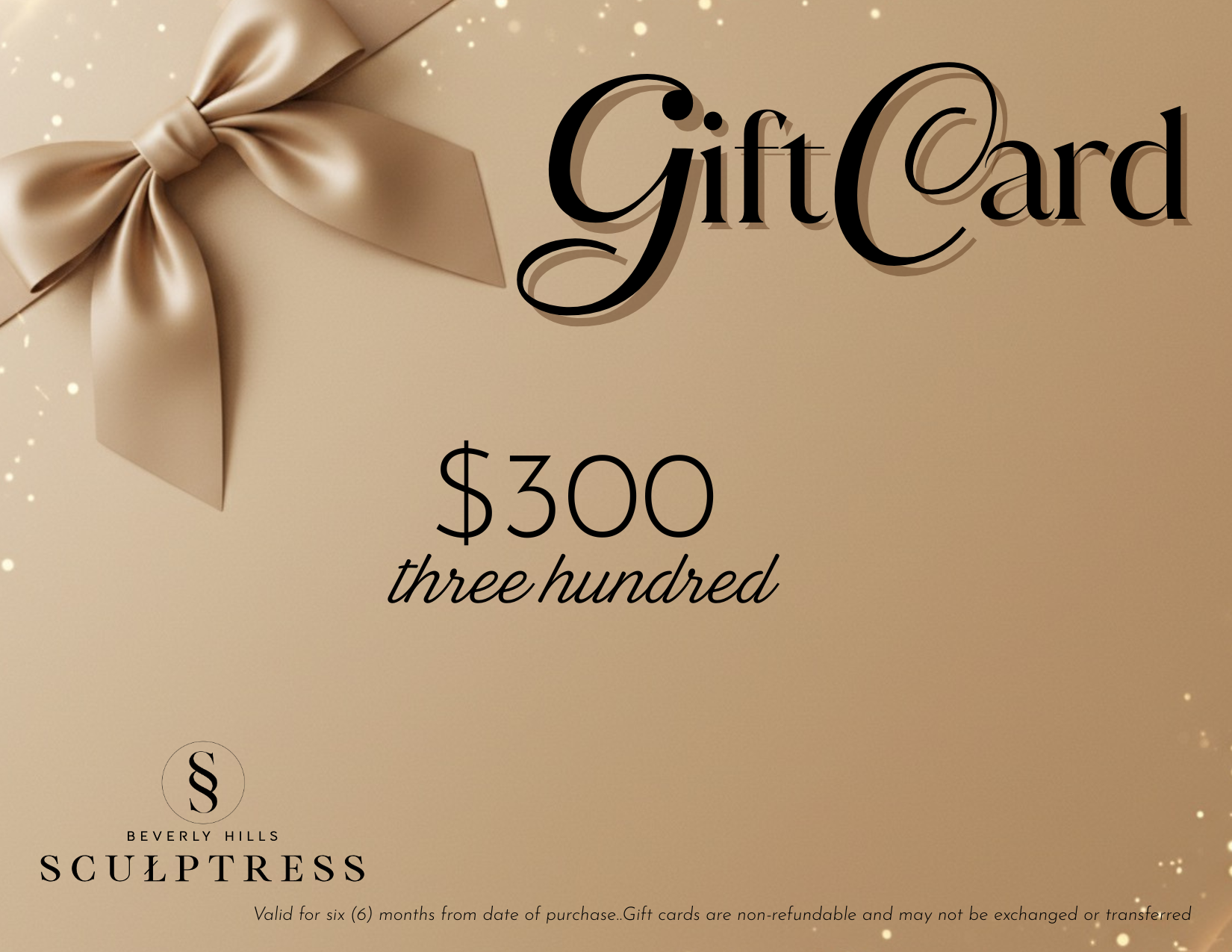 Beverly Hills Sculptress Gift Card